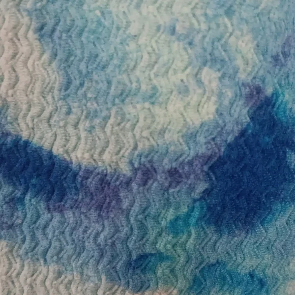 Lularoe Aerial Blue Tie Dye 3xl Tiered Dress EUC!!!! - Picture 4 of 7